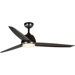 Oriole Ceiling Fan with Light - Bronze / Bronze