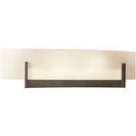 Axis Wall Sconce - Bronze / White Art