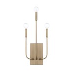 Zander Wall Sconce - Aged Brass