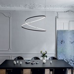 Zigouzi Pendant - Aluminum / Black