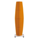 Colonne Table Lamp - Brushed Stainless Steel / Clementine