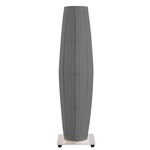 Colonne Table Lamp - Brushed Stainless Steel / Grey