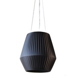 Ruban Pendant - Transparent / Black