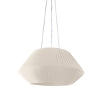 Ruban Pendant - Transparent / White