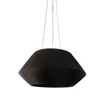 Ruban Pendant - Transparent / Black