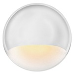 Nuvi 12V Round Wall Light - Matte White