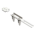 Cirrus Ceiling Fork Locking Clip - Aluminum