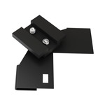 Cirrus Channel T-Bar Ceiling Mounting Clip - Black