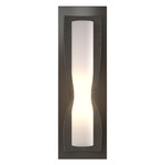 Dune Wall Sconce - Dark Smoke / Opal