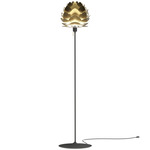 Aluvia Floor Lamp - Black / Brushed Brass