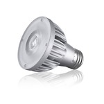 Brilliant HL PAR20 Med Base 10.8W 120V 25Deg 2700K 92CRI - Silver