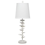 Petals Table Lamp - White / Off White