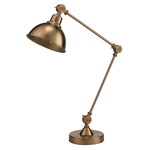 LS Wallace Desk Lamp - Antique Brass
