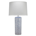 LS Vivian Table Lamp - Blue / White