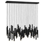 Harmony Linear Multi Light Pendant - Black