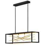 Styx Linear Pendant - Black