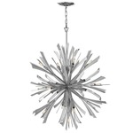 Vida Orb Chandelier - Glacial / Crystal