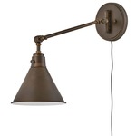 Arti Swing Arm Wall Sconce - Olde Bronze