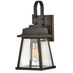 Bainbridge Outdoor Wall Sconce - Oil Rubbed Bronze / Clear Beveled