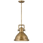 Keating Pendant - Heritage Brass