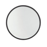 Ashton Round Mirror - Grey Iron / Carbon Grey