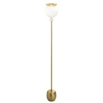 Opyo Floor Lamp - Brass / Opal