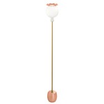 Opyo Floor Lamp - Coral / Opal