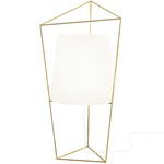 Tatu Table Lamp - Brass / Opal
