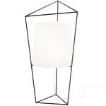 Tatu Table Lamp - Black / Opal