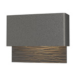 Stratum Outdoor Wall Sconce - Coastal Natural Iron / Coastal Black