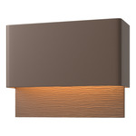 Stratum Outdoor Wall Sconce - Coastal Bronze / Coastal Bronze