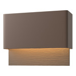 Stratum Outdoor Wall Sconce - Coastal Bronze / Coastal Dark Smoke