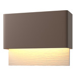 Stratum Outdoor Wall Sconce - Coastal Bronze / Coastal Burnished Steel