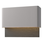 Stratum Outdoor Wall Sconce - Coastal Burnished Steel / Coastal Black