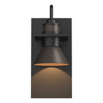 Erlenmeyer Dark Sky Outdoor Wall Sconce - Coastal Black / Coastal Dark Smoke