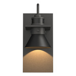 Erlenmeyer Dark Sky Outdoor Wall Sconce - Coastal Natural Iron / Coastal Black