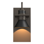 Erlenmeyer Dark Sky Outdoor Wall Sconce - Coastal Dark Smoke / Coastal Black