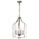 Morrigan Chandelier - Brushed Nickel