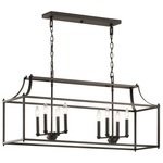 Morrigan Linear Chandelier - Olde Bronze