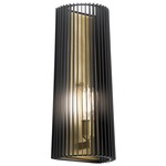 Linara Wall Sconce - Natural / Matte Black