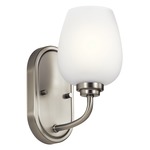 Valserrano Wall Sconce - Brushed Nickel / Satin Etched