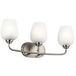 Valserrano Bathroom Vanity Light - Brushed Nickel / Satin Etched