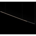Ilo Linear Pendant - Matte Black / Satin Bronze