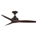Spitfire Indoor / Outdoor Ceiling Fan - Dark Bronze / Dark Walnut