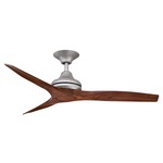 Spitfire Indoor / Outdoor Ceiling Fan - Galvanized / Whiskey