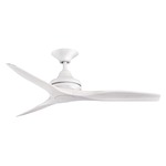 Spitfire Indoor / Outdoor Ceiling Fan - Matte White / White Washed