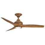 Spitfire Indoor / Outdoor Ceiling Fan with Light - Driftwood / Driftwood