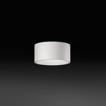 Domo Symmetric Ceiling Light Fixture - White Matte