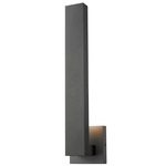 Edge Outdoor Wall Sconce - Black