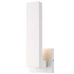 Edge Outdoor Wall Sconce - White
